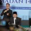 Menteri Agama Nasaruddin Umar saat memberikan penjelasan tentang awal Ramadan di Konferensi Pers Sidang Isbat di Hotel Borobudur Jakarta, Selasa (17/2/2026).. (Foto: Kemenag)