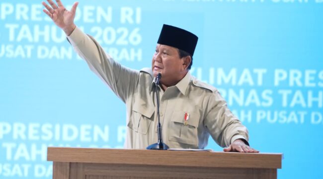 Presiden Prabowo Subianto. (Foto : Puspen kemendagri)