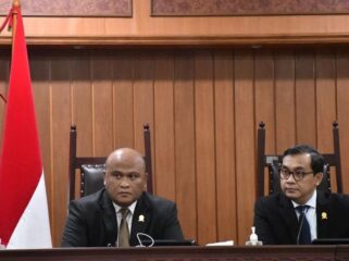 Ketua Majelis Mohammad Reza saat memimpin sidang. (Foto: KPPU)