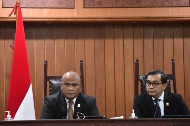 
					Ketua Majelis Mohammad Reza saat memimpin sidang. (Foto: KPPU)