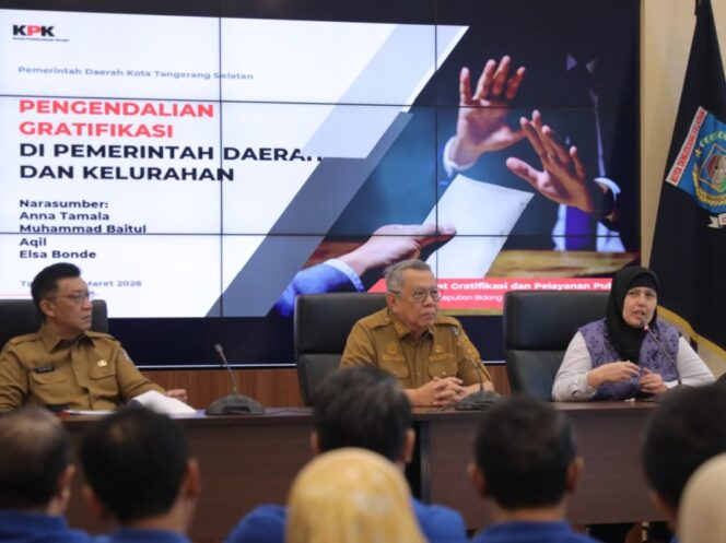 
					Pemkot Tangsel Gandeng KPK Perkuat Pencegahan Gratifikasi Hingga Tingkat Kelurahan