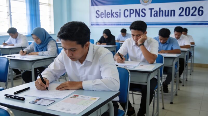 Ilustrasi tes cpns tahun 2026