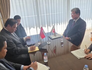 Menteri Koordinator Perekonomian Airlangga Hartarto saat bertemu dengan delegasi Jepang di Tokyo. (Foto: Humas Kemenko Perekonomian)