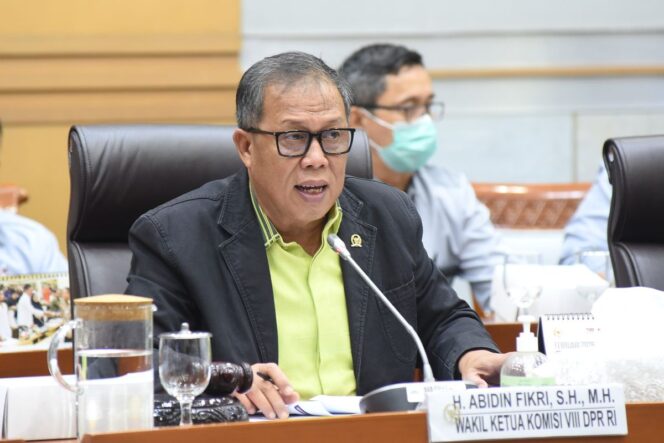 
					Wakil Ketua Komisi VIII DPR RI, Abidin Fikri. (Foto: Arief/Karisma)