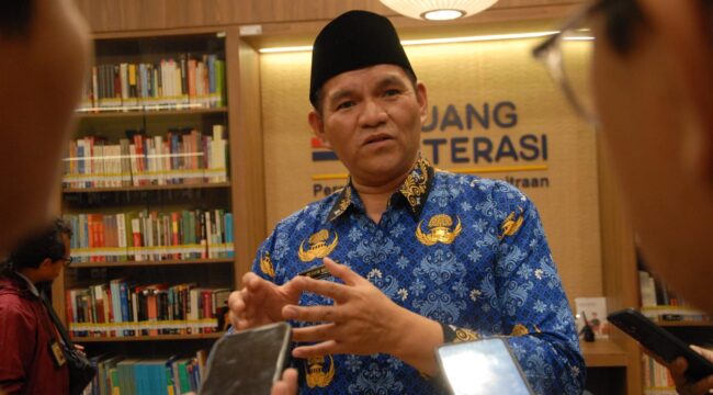 Kepala Biro Humas dan Kerjasama KPPU Deswin Nur. (Foto: Bambang )
