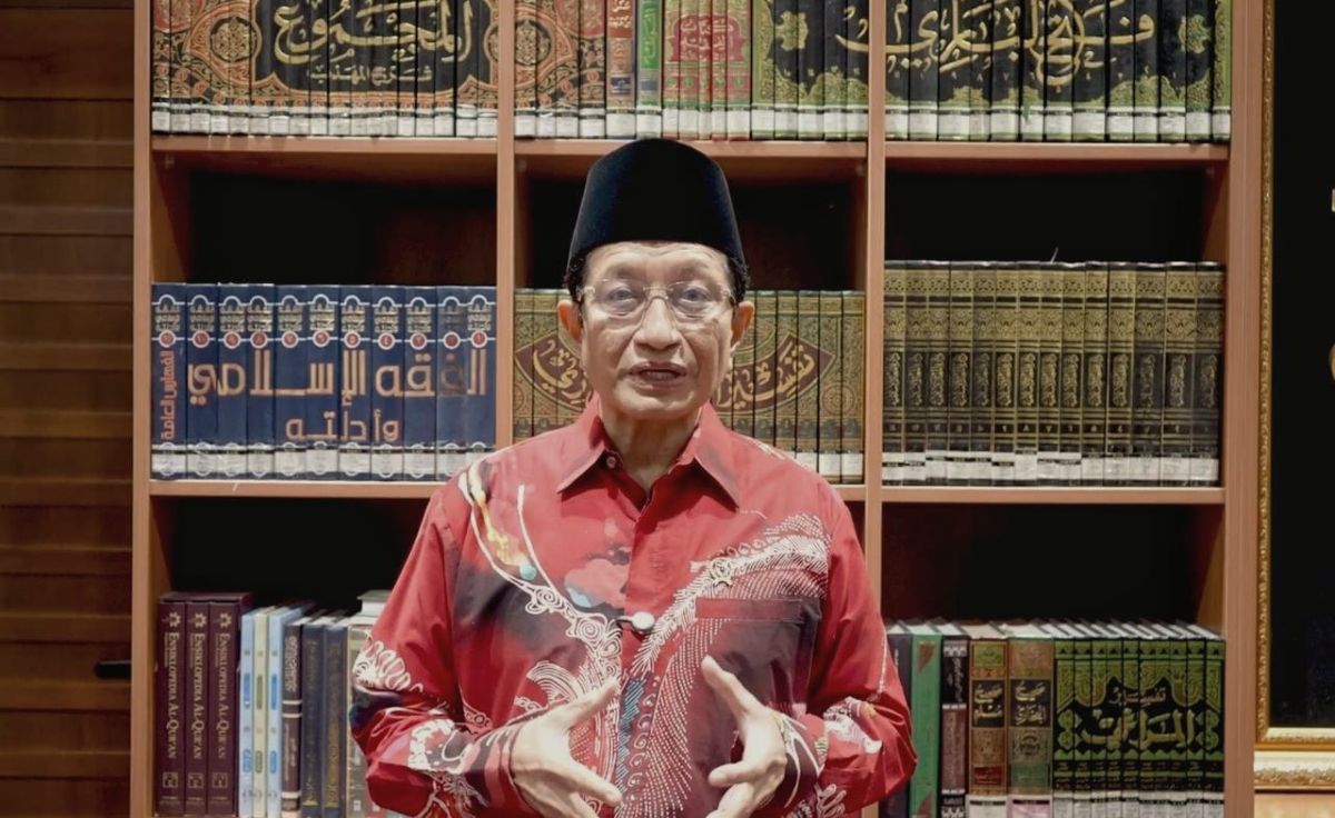 Menteri Agama Nasaruddin Umar. (Foto : Kemenag) 