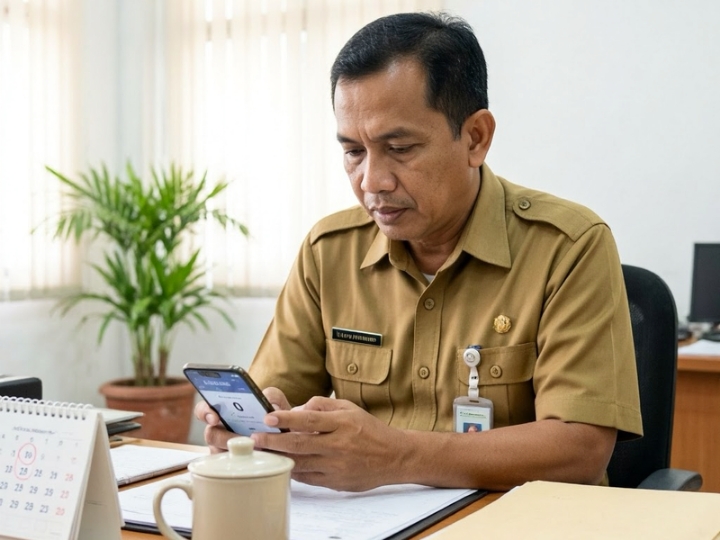 Pegawai ASN menunggu kepastian gaji ke-13 tahun 2026. (Foto: Ilustrasi)