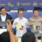Konferensi Pers pengungkapan kasus peredaran uang palsu di Bogor. (Foto: Humas PMJ)
