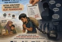 Utang Piutang di Masyarakat: Ketika Kebutuhan Berubah Jadi Alat Penindasan. (Foto: Ilustrasi)