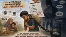 Utang Piutang di Masyarakat: Ketika Kebutuhan Berubah Jadi Alat Penindasan. (Foto: Ilustrasi)