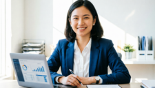 Ilustrasi Pegawai Jasa Consultant Pinjaman Online (Pinjol). (Foto: Lmarena)