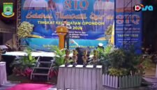 Camat Cipondoh, Muhamad Marwan, S.IP, saat memberi sambutan di acara penutupan STQ tingkat Kecamatan Cipondoh. (Foto: 1st)