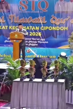 Cetak Generasi Muda Qur’ani, STQ Tingkat Kecamatan Cipondoh Tahun 2026 Sukses Digelar