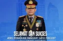 Ucapan selamat dari Bidhumas PMJ kepada Kapolda Metro Jaya, Asep Edi Suheri atas kenaikan pangkat Komjen Pol. (Foto: Istimewa)
