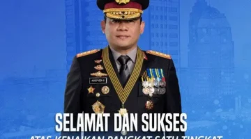 Ucapan selamat dari Bidhumas PMJ kepada Kapolda Metro Jaya, Asep Edi Suheri atas kenaikan pangkat Komjen Pol. (Foto: Istimewa)