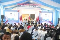 Presiden Prabowo saat meresmikan Museum Marsinah di Nganjuk Jawa Timur. (Foto: Istimewa)