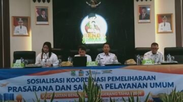 Kecamatan Benda Gelar Koordinasi Pemeliharaan Prasarana dan Sarana Pelayanan Umum Tahun 2026
