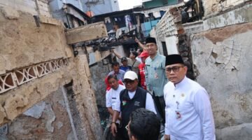 Pemkot Jakpus Gandeng Berbagai Pihak Bantu Korban Kebakaran di Tanah Tinggi