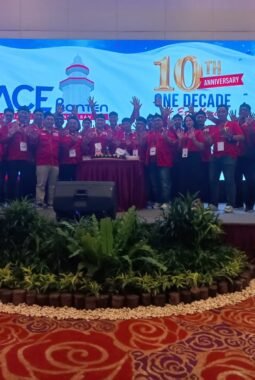 Satu Dekade, ACE Banten Luncurkan Buku Manajemen Fasilitas