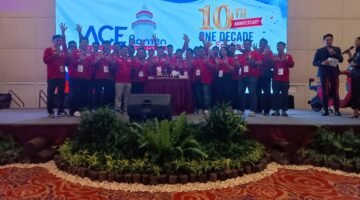 Satu Dekade, ACE Banten Luncurkan Buku Manajemen Fasilitas