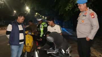 Patroli Malam Polres Tangsel Amankan Pemuda Pembawa Narkotika Jenis Sinte