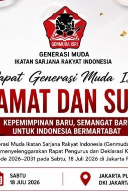 Genmuda ISRI Periode 2026-2031 Resmi Dilantik, Diasma Swandaru Ditunjuk Jadi Ketum