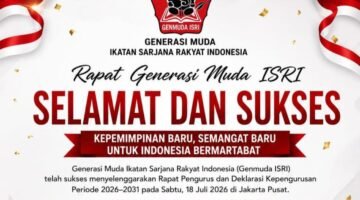 Genmuda ISRI Periode 2026-2031 Resmi Dilantik, Diasma Swandaru Ditunjuk Jadi Ketum