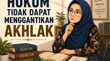 Hukum Tidak Dapat Menggantikan Akhlak