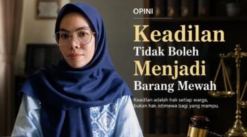 Keadilan Tidak Boleh Menjadi Barang Mewah
