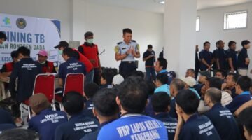 Lapas Kelas I Tangerang Gelar Cek Kesehatan Gratis, 600 Warga Binaan Ikuti Skrining TB