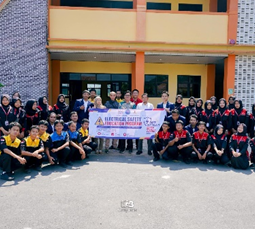 Mahasiswa Universitas Presiden Tingkatkan Literasi Keselamatan Listrik Siswa SMKN 1 Cikarang Pusat