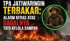TPA Jatiwaringin Terbakar: Alarm Keras atas Gagalnya Tata Kelola Sampah