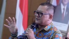 Sekretaris PWI DKI Jakarta, Arman Suparman, S.H., M.H., MM, CIL. Saat memberikan paparan. (Dok. istimewa)