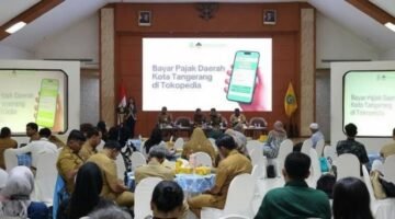 BPKD Kota Tangerang Gandeng Tokopedia Dongkrak PAD, Realisasi Pajak Capai 60 Persen