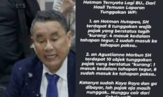 Viral di Medsos, Nama Hotman Paris Diduga Masuk Dalam Laporan Tunggakan Wajib Pajak