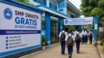 Tak Lolos SPMB SMPN 2026 Kota Tangerang? Tenang, Ada 79 SMP/MTs Swasta GRATIS Menanti!