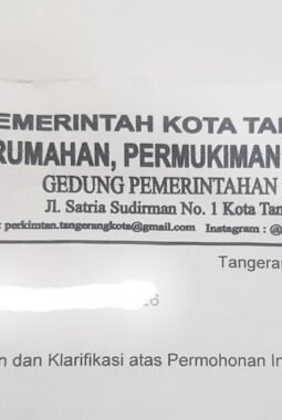 Surat Konfirmasi Temuan BPK Dibalas “Aneh”, Disperkimtan Kota Tangerang: Balas Normatif Saja