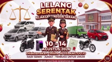 Kejari Serang Gelar Gebyar Lelang Serentak: Nikmati Kesempatan Miliki Vellfire Hingga Rumah dengan Proses Aman dan Transparan