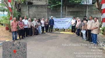 PT IKPP Tangerang Mill Dampingi Verifikasi Program Kampung Iklim Tingkat Provinsi Banten