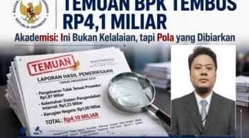 Temuan BPK di Pemkot Tangerang 2025 Tembus Rp4,1 Miliar, Akademisi Unsia: Ini Bukan Kelalaian, tapi Pola yang Dibiarkan
