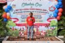 Camat Cibodas saat memberikan sambutan di HUT Ke-6 UMKM Cibodas Jasa.