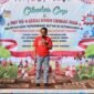 Camat Cibodas saat memberikan sambutan di HUT Ke-6 UMKM Cibodas Jasa.