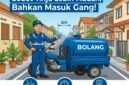 Pemkot Tangerang hadirkan inovasi bernama Bolang (Bentor Sedot Tinja Layanan Masuk Gang). (Foto: Istimewa)