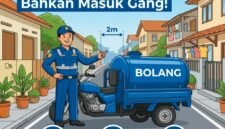 Pemkot Tangerang hadirkan inovasi bernama Bolang (Bentor Sedot Tinja Layanan Masuk Gang). (Foto: Istimewa)
