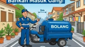 Pemkot Tangerang hadirkan inovasi bernama Bolang (Bentor Sedot Tinja Layanan Masuk Gang). (Foto: Istimewa)