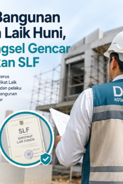 Pastikan Bangunan Aman dan Laik Huni, DCKTR Tangsel Gencar Sosialisasikan SLF