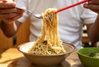 Mie Ayam Reka Ganda Gading Serpong. (Foto: Widi H)