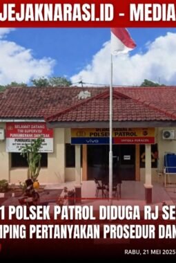 LP Tahun 2021 di Polsek Patrol Diduga RJ Sepihak, Pendamping Pertanyakan Prosedur dan SP2HP