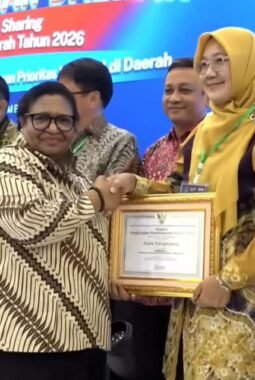 Kota Tangerang Raih Peringkat 4 Nasional Penghargaan Pembangunan Daerah 2026