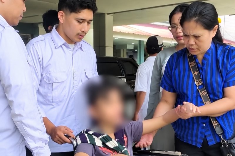 Korban FP saat menjalani perawatan di RS Adam Malik. (Foto: Dok Idn Times)